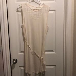 H&M tie front dress